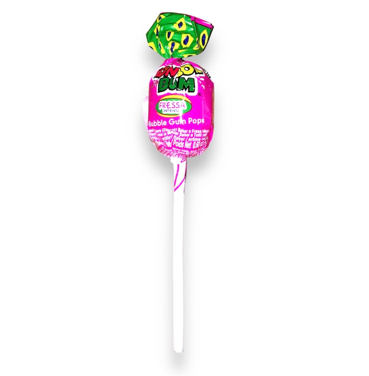 Bon Bon Bum Lollipop with Bubble Gum  Unit | Pirulito Unidade