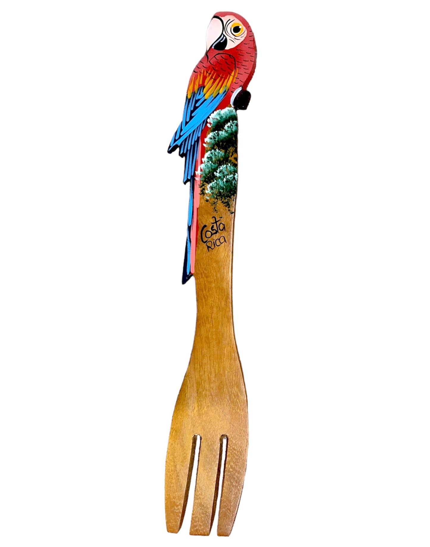 Costa Rican Wooden Spoon and Fork | Colher e garfo de pau da Costa Rica