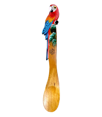 Costa Rican Wooden Spoon and Fork | Colher e garfo de pau da Costa Rica