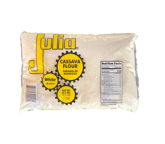 Julia White Cassava Flour | Farinha de Mandioca Branca Julia
