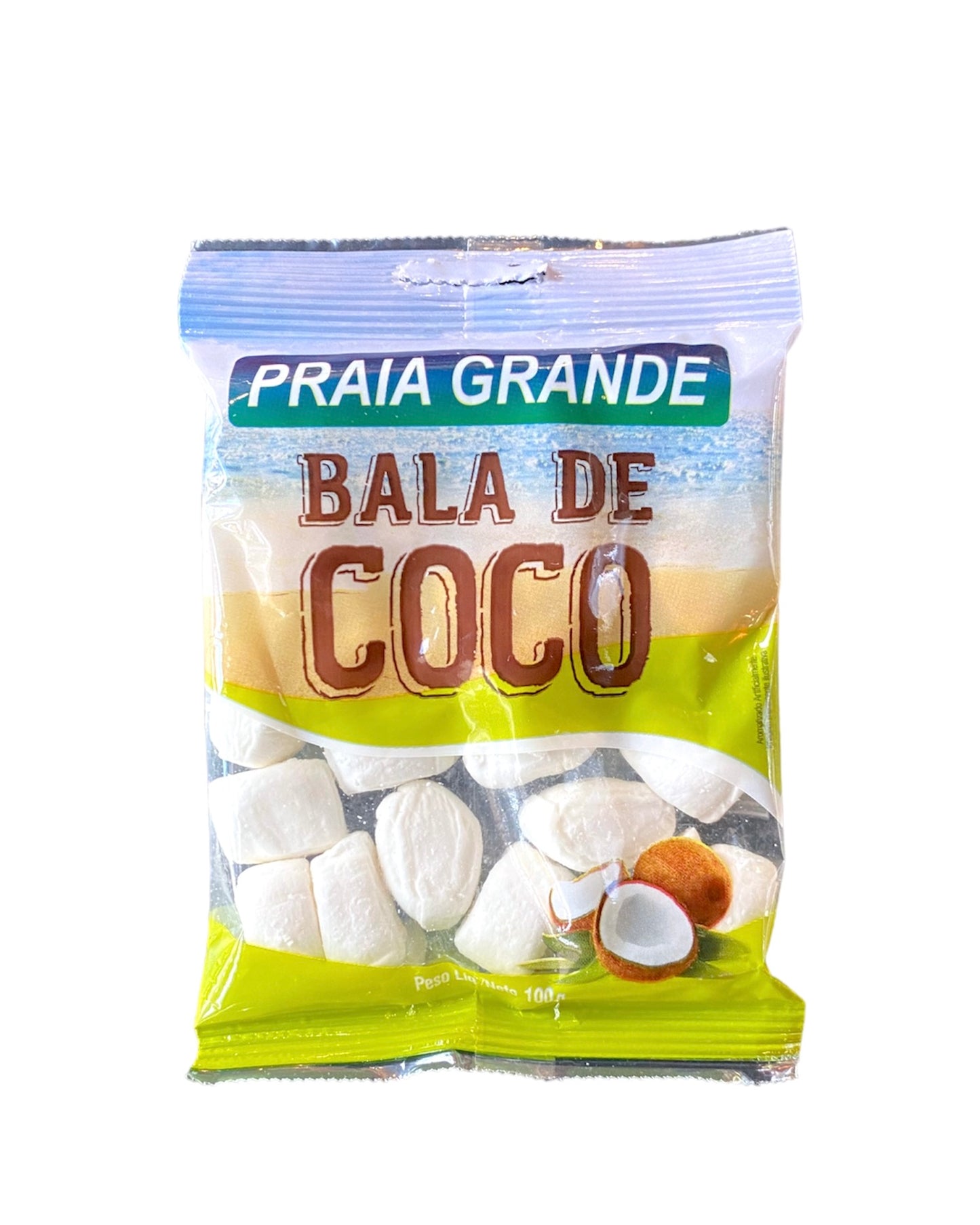 Da Colonia Praia Grande Coconut candy | Bala de Coco praia grande