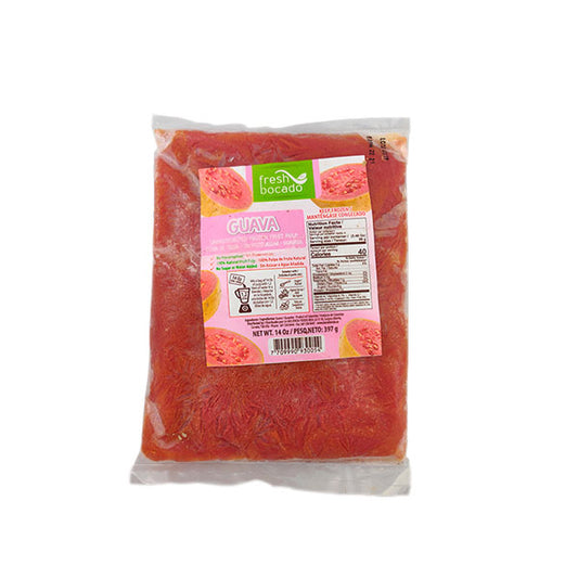 Fresh Bocado Guava Frozen Pulp Tablet | Polpa Congelada de Goiaba Fresh Bocado Tablete
