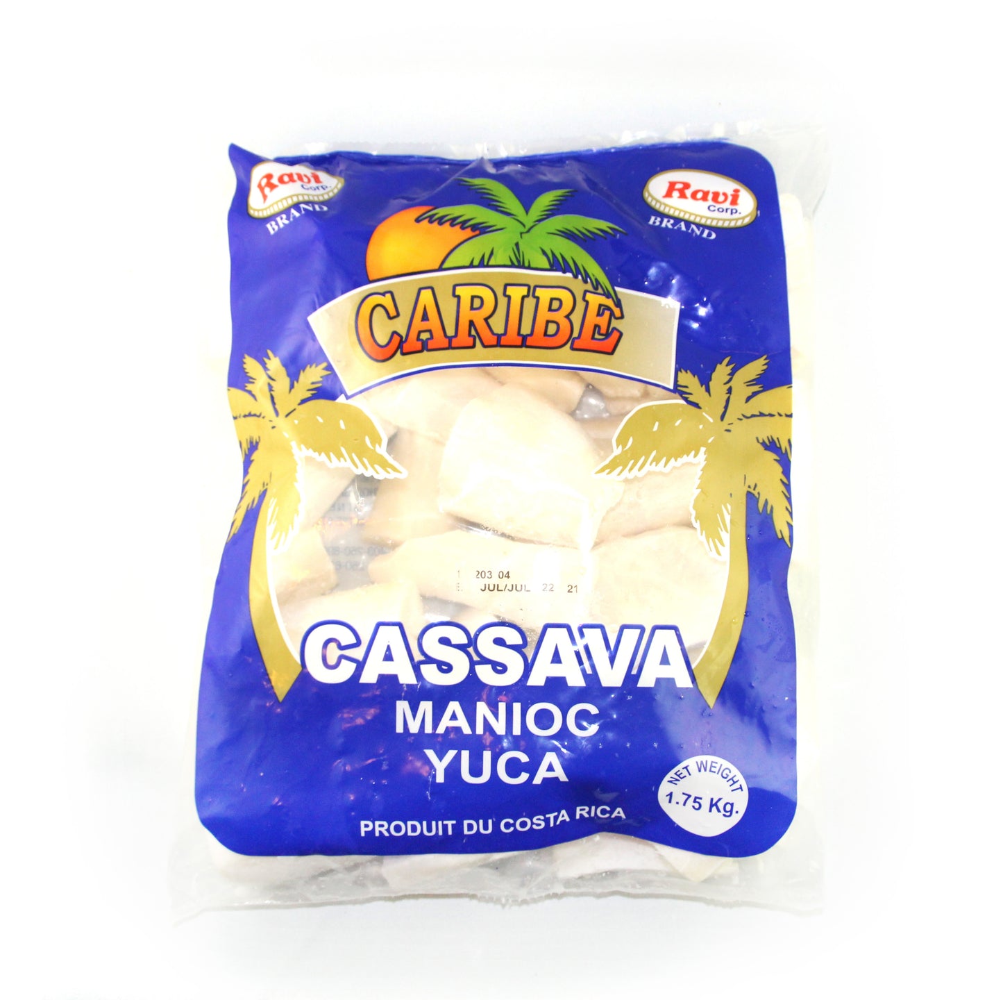 Caribe Frozen Cassava Yuca | Mandioca Congelada Caribe Yuca