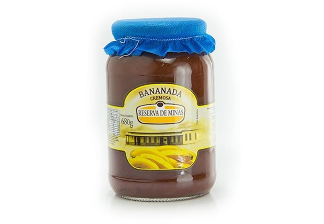 Reserva de Minas Creamy Banana |  Bananada Cremosa Reserva de Minas 650g