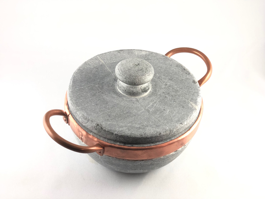Stone pan - with lid 800ml