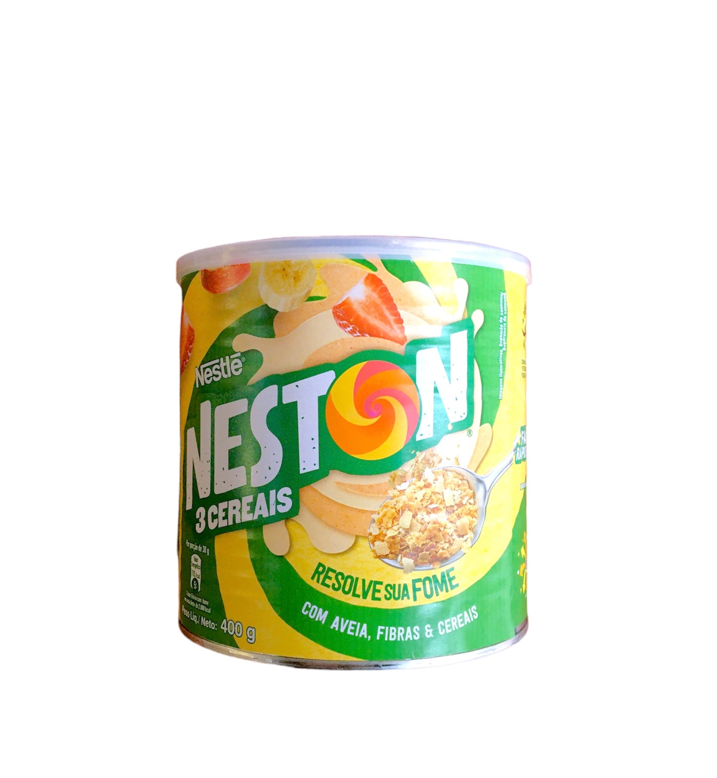 Nestle Baby Cereal Oats, Fiber and Cereals | Neston 3 cereais lata