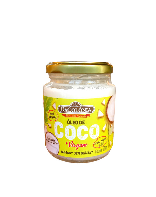 Da colônia coconut oil | Oleo de coco Virgem pote | Da colonia