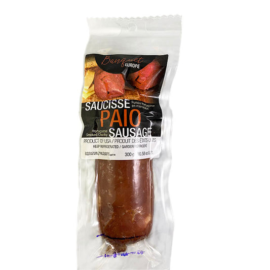 Banquet Portuguese Smoked Chunky Sausage | Paio Defumado